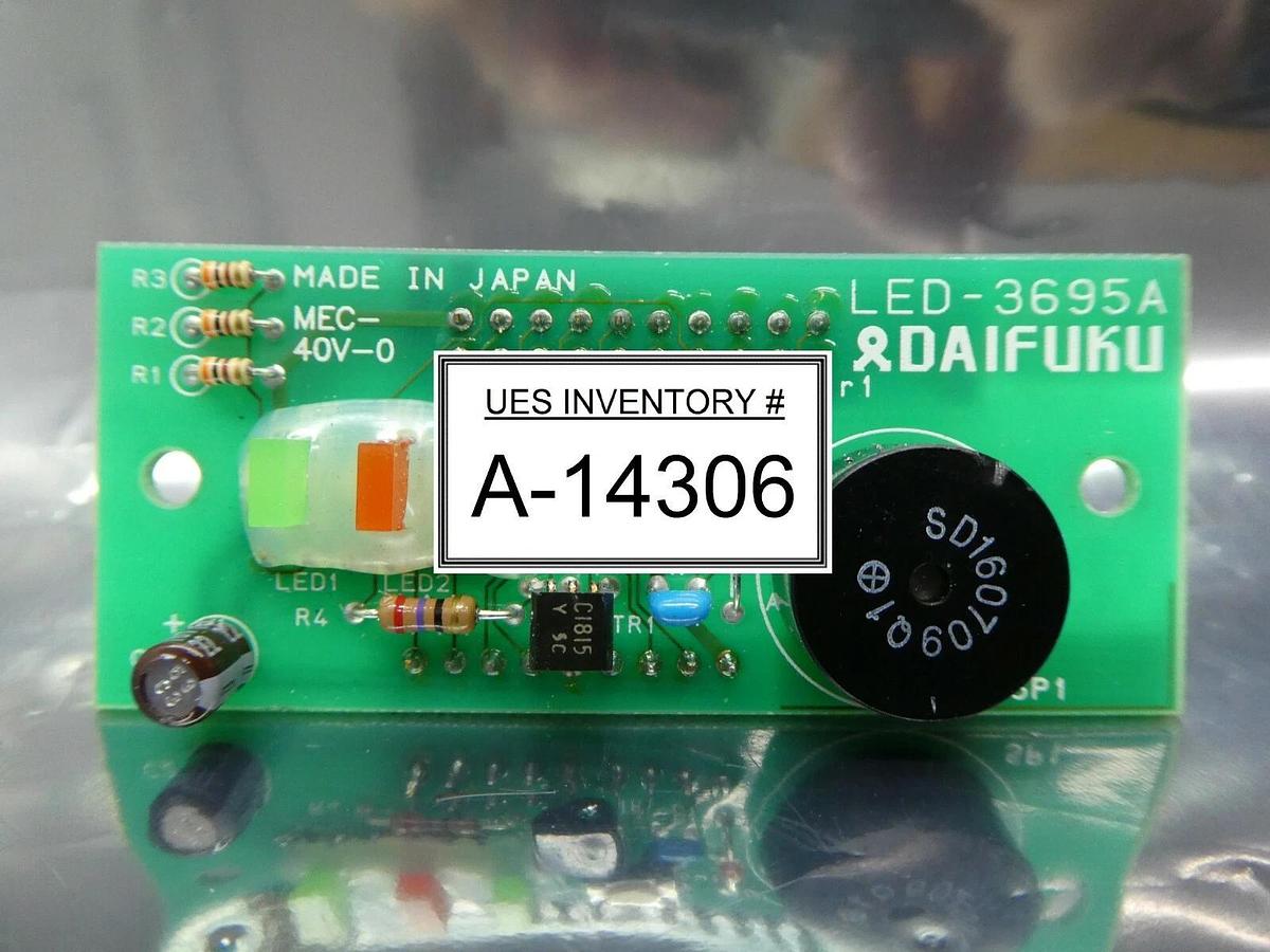 Used Daifuku LED-3695A LED Display and Connector Board PCB Used Working