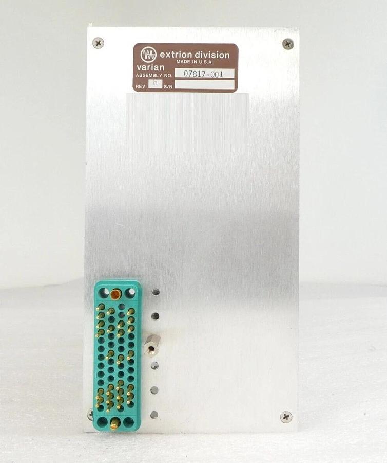 Used Varian Ion Implant Systems 07817-001 Electron Suppression Module Working Surplus