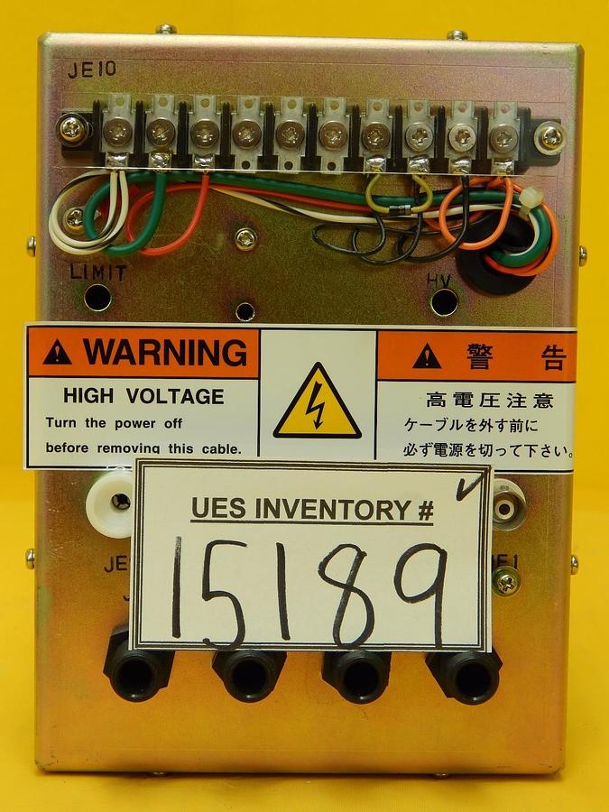 Used JEOL High Voltage Power Supply Junction Box JEM-2010F TEM Used Working