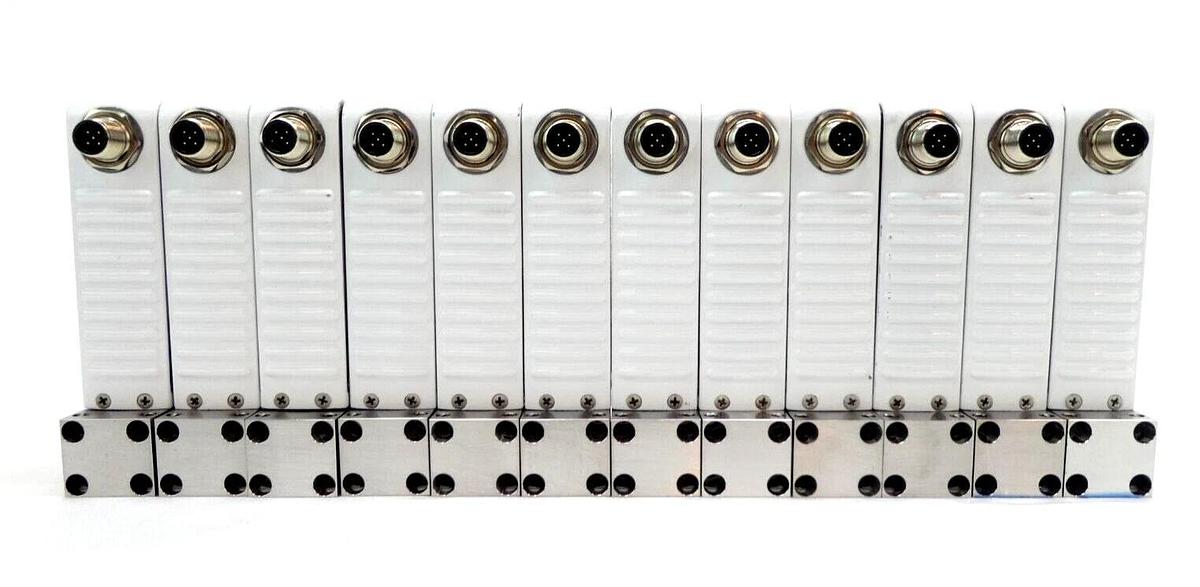Used Brooks Instrument GF125CXXC Mass Flow Controller MFC GF125 Ar Reseller Lot of 12