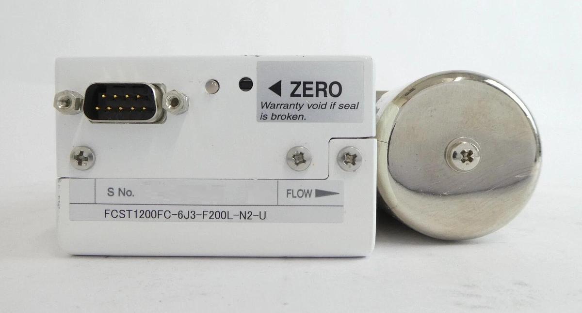 Used Fujikin FCST1200FC-6J3-F200L-N2-U Mass Flow Controller MFC T1000 Working