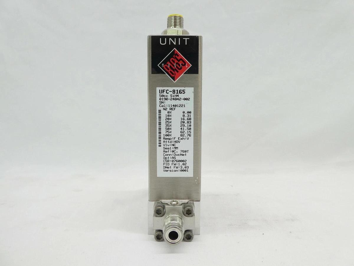 Used Celerity UFC-8165 Mass Flow Controller MFC AMAT 0190-24842 50cc SiH4 Working