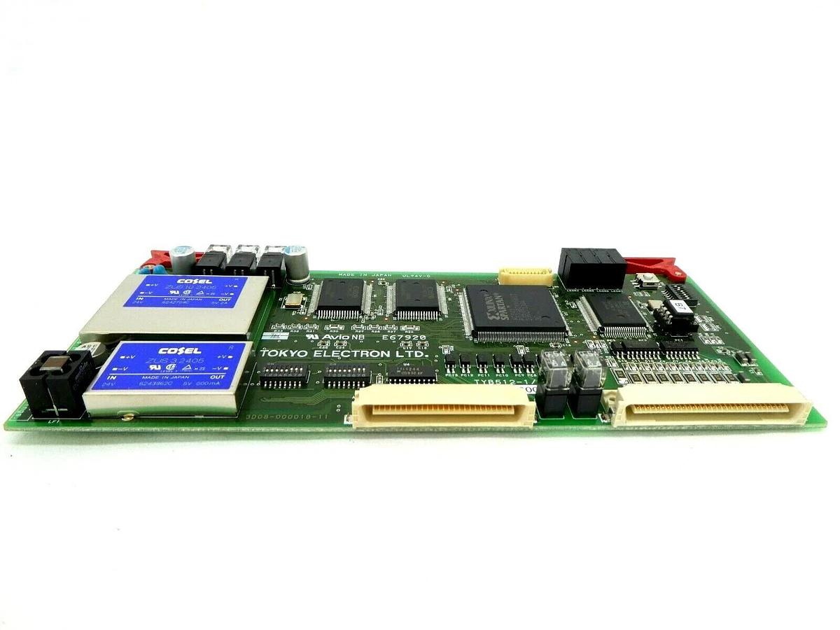 Used TEL Tokyo Electron 3D81-000095-V1 Processor PCB Card TYB512-1/IOMT Working Spare