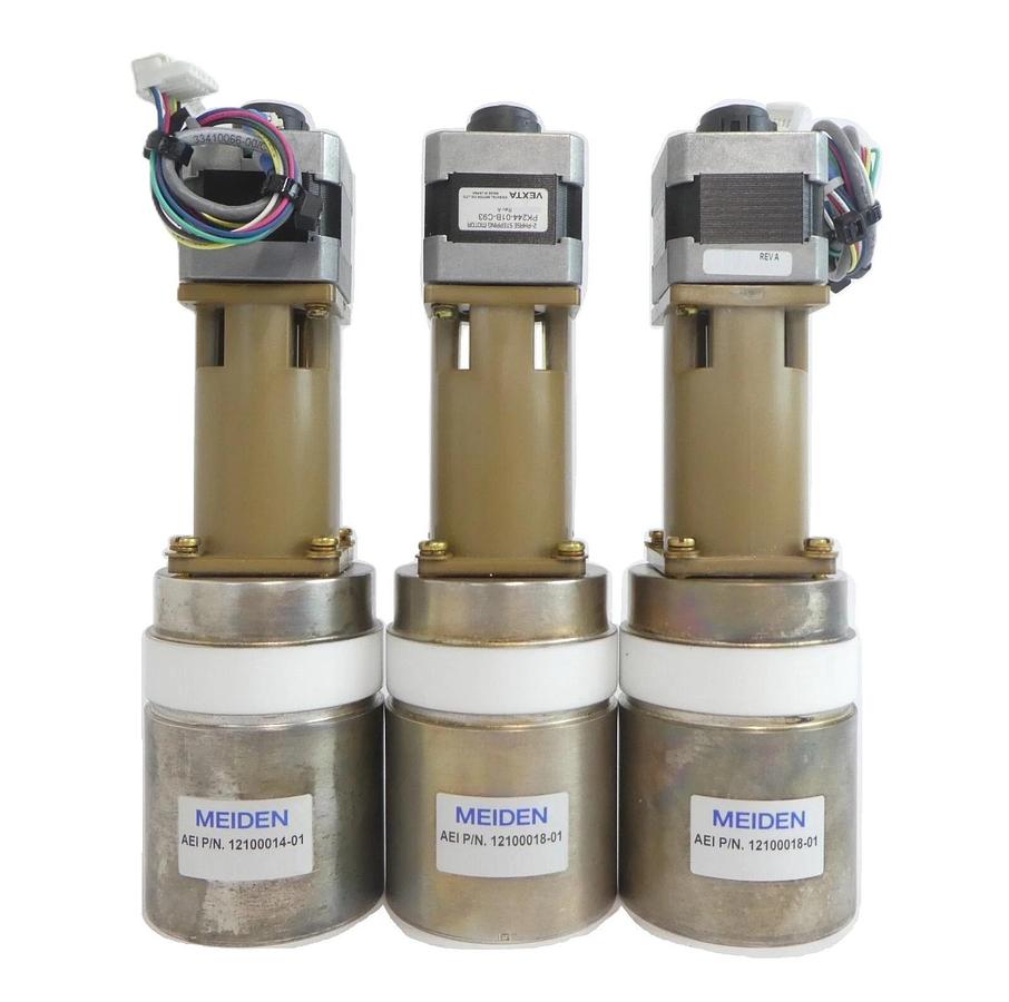 Used Meiden 12100018-01 12100014-01 Vacuum Capacitor VP Series Lot of 3 Working