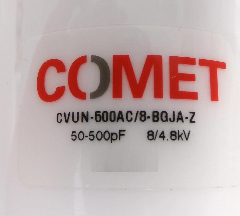 Used Comet CVUN-500AC/8-BGJA-Z RF Variable Vacuum Capacitor Lot of 5 Working