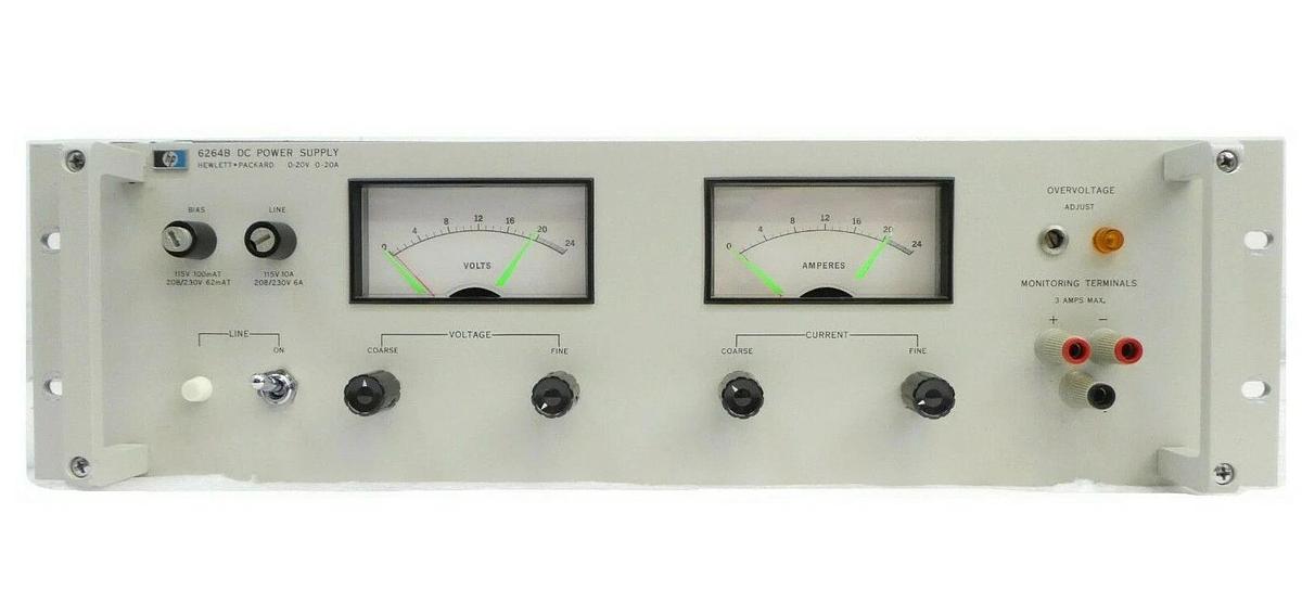 Used HP Hewlett-Packard 6264B Power Supply Varian 7859500000 Agilent VSEA Working