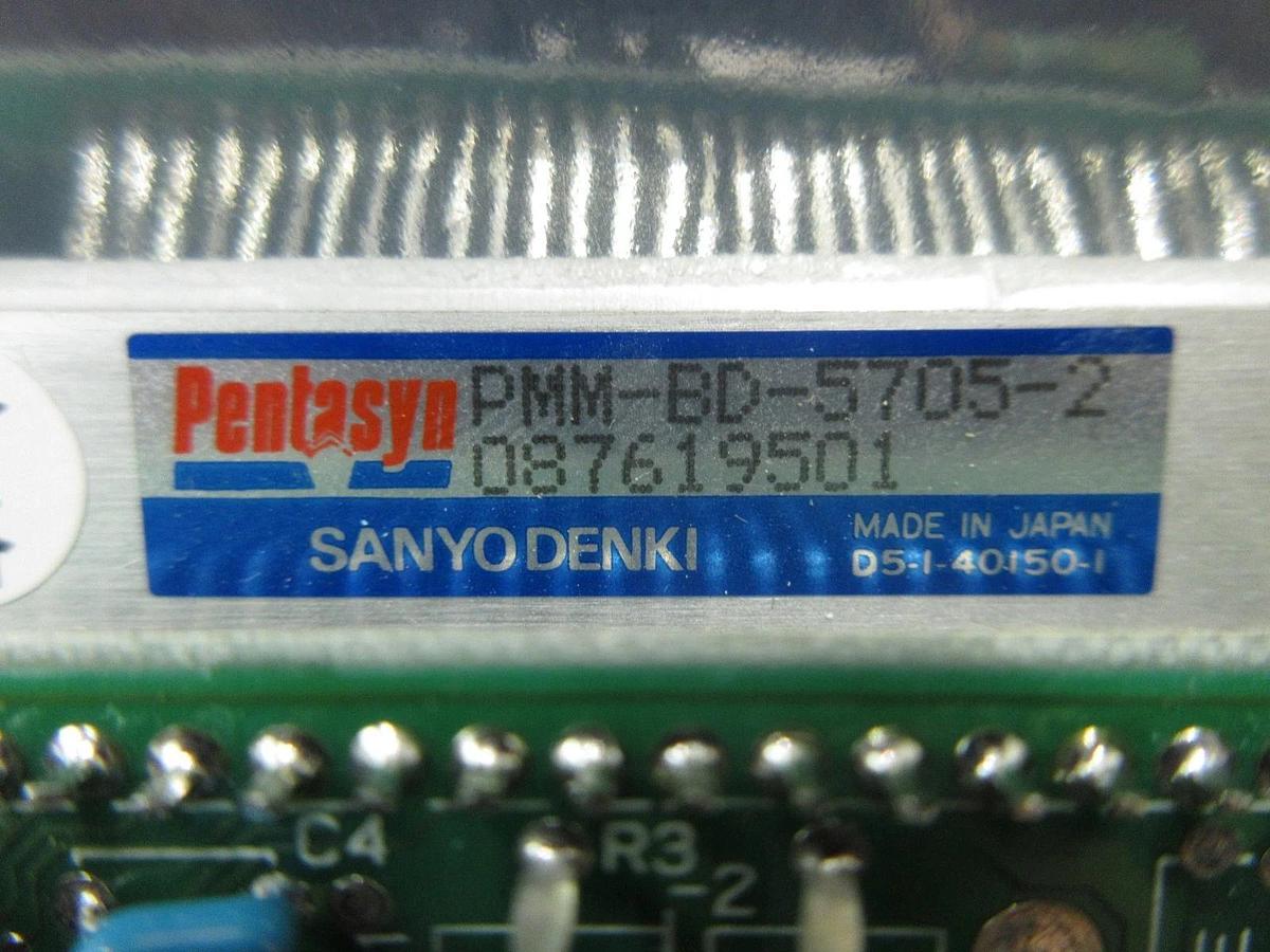 Used Sanyo Denki PMM-BD-5705-2 Motor Driver Board PCB Pentasyn Used Working