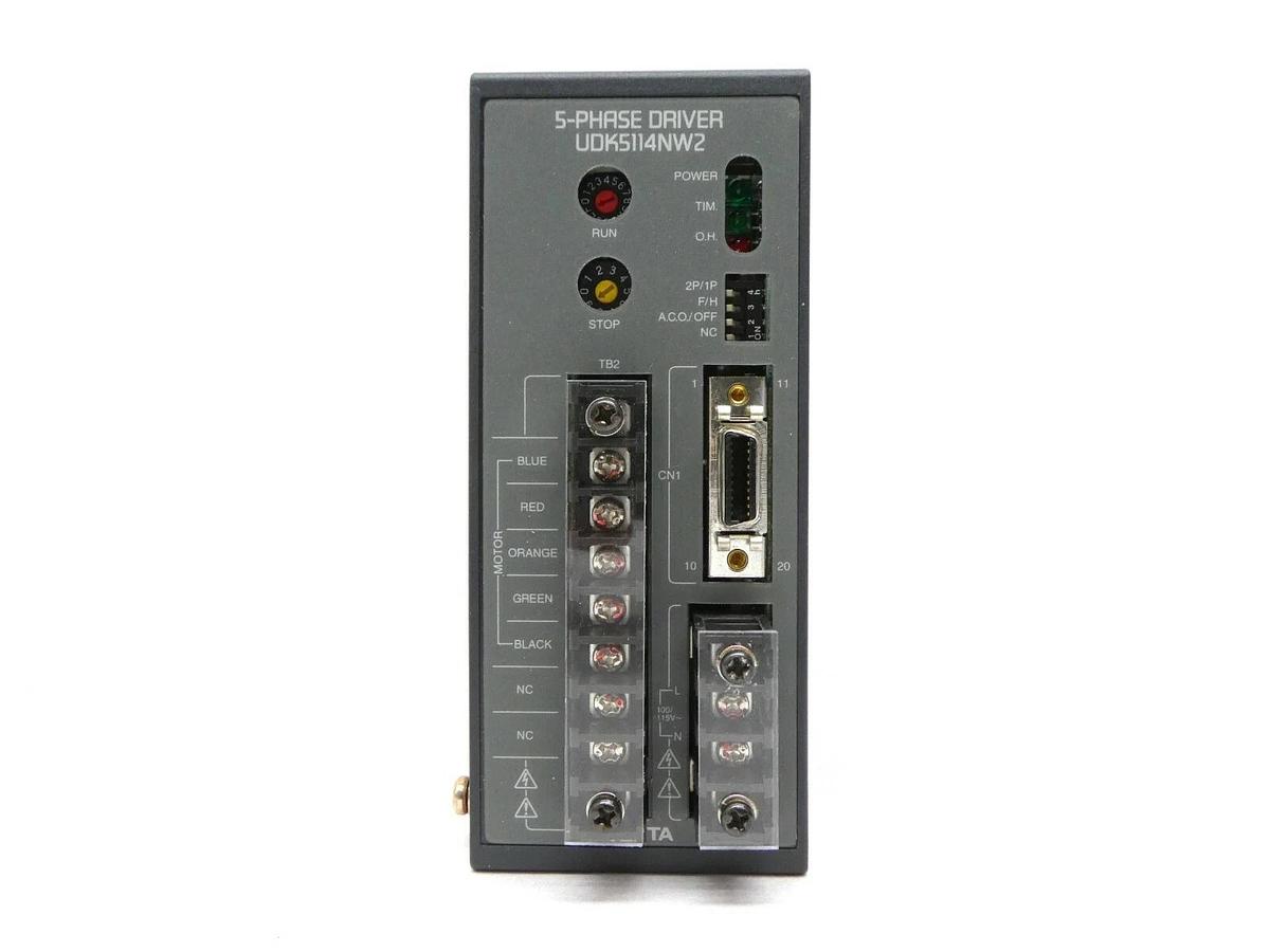 Used Oriental Motor UDK5114NW2 5-Phase Servo Driver VEXTA Working Surplus