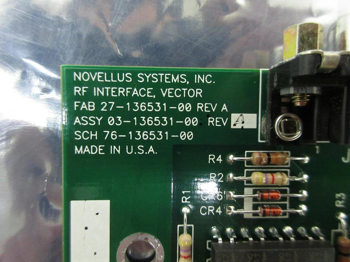Used Novellus Systems 03-136531-00 Vector RF Interface Board PCB Rev. A Used Working