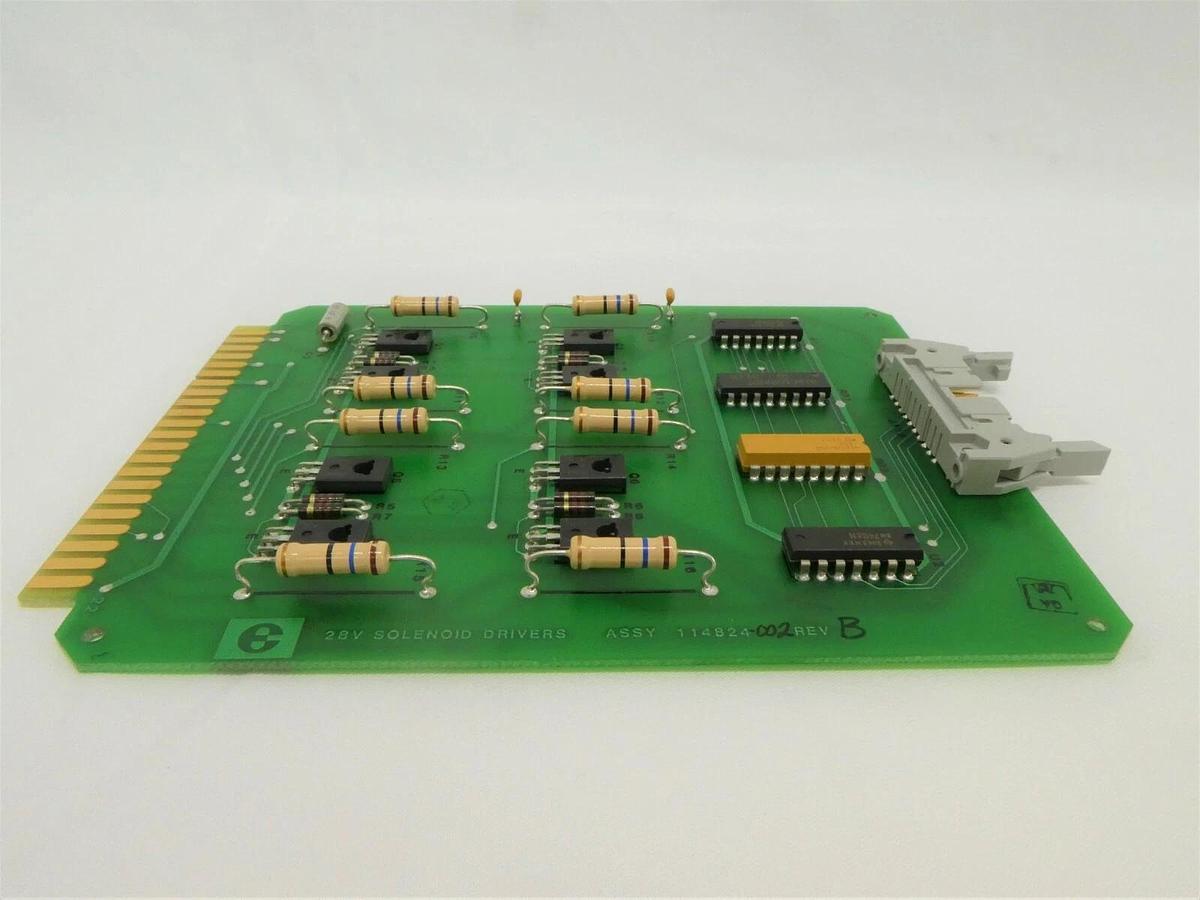 Used Electroglas 114824-002 28V Solenoid Drivers Card PCB 4085x Horizon PSM Working