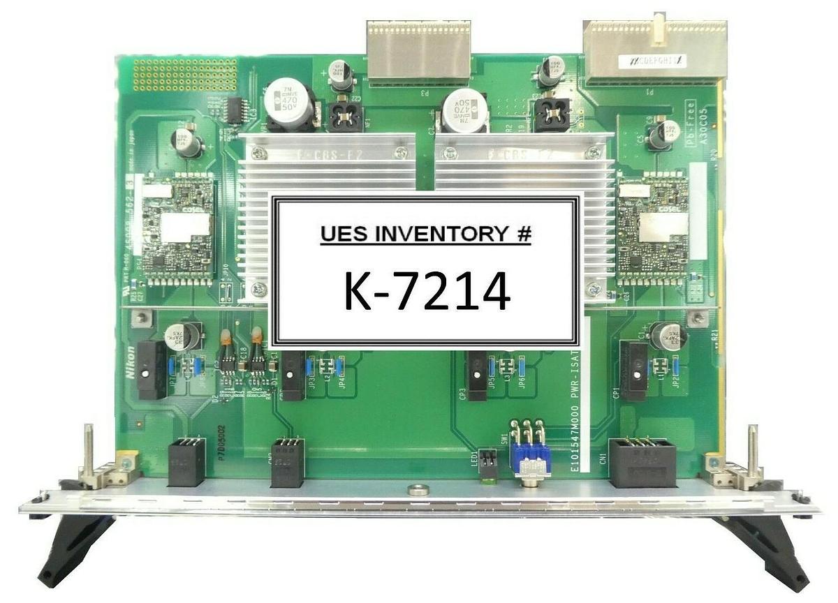 Used Nikon 4S008-562-3 PWR-ISAT/NIK2 PCB Card E101547M000 NSR FX-601F Working Surplus