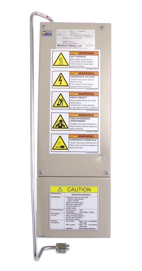 Used Hitachi AS102S-A Mass Flow Controller 100 SCCM SI2CL6 Untested Surplus