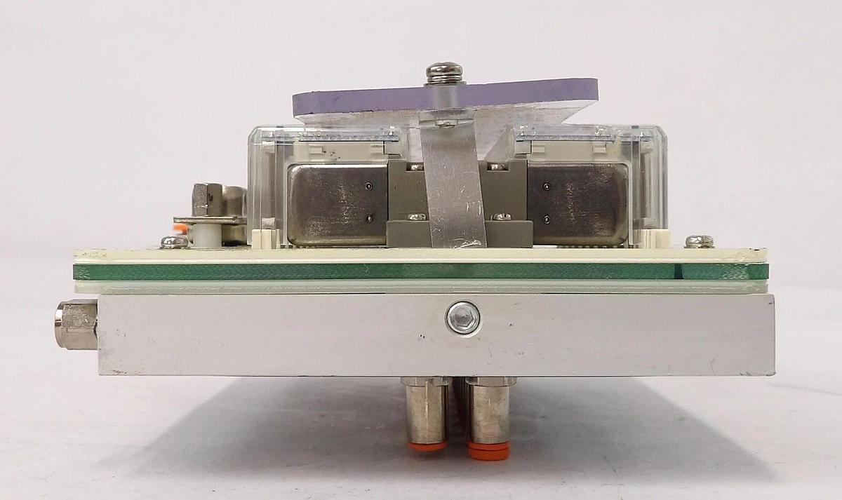 Used SMC VV100-DUM00060 Solenoid Valve Assembly Lam Research 61-192486-00 Working