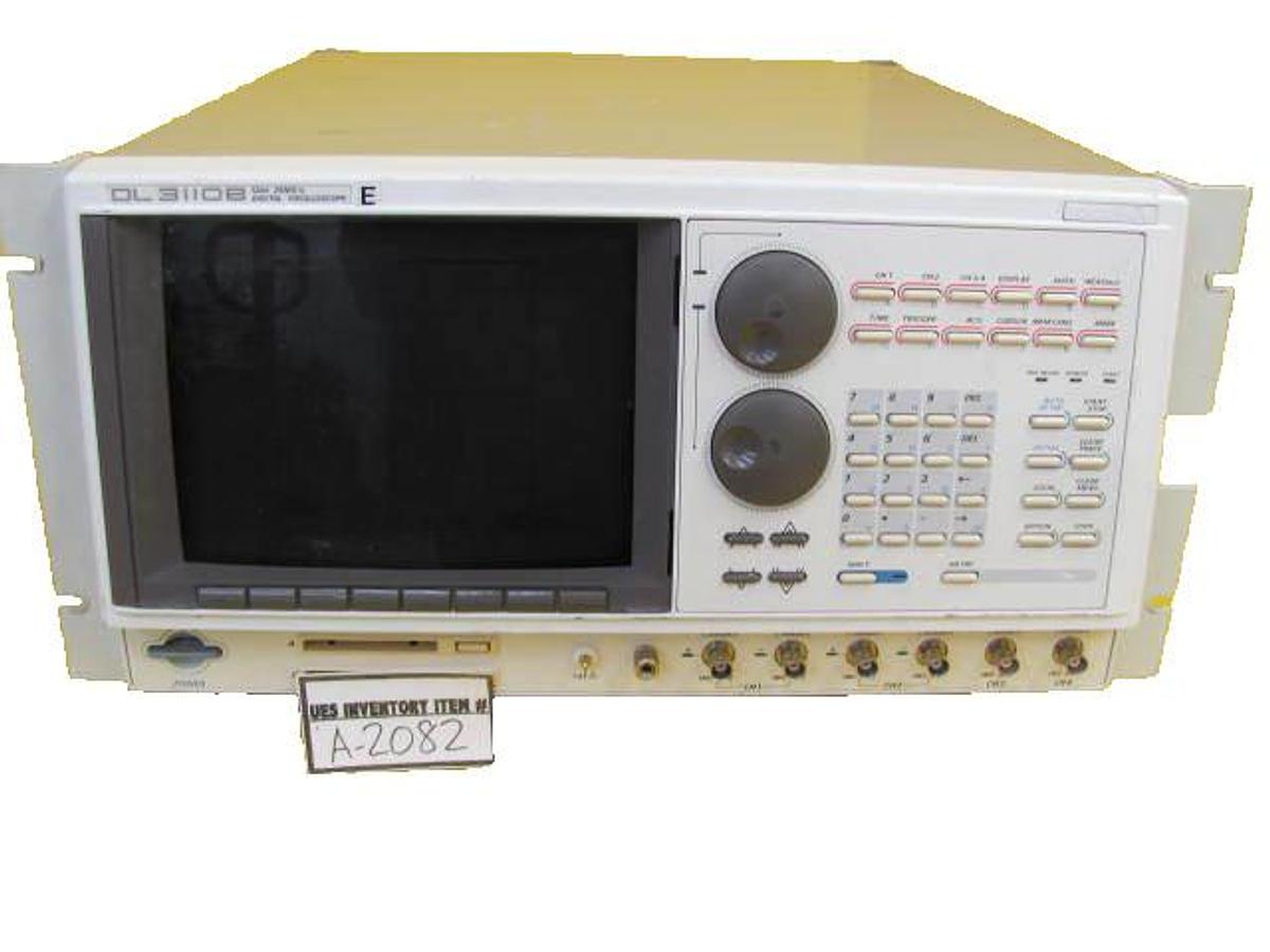 Used Yokogawa DL3110B 12bit 25MS/s Digital Oscilloscope 7003-10 Working