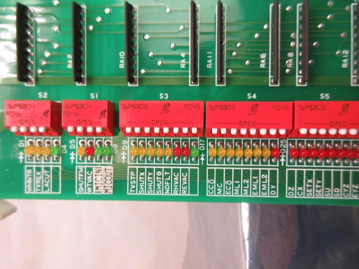 Used Nikon 4S017-037-1 Processor Board AIR CNCT NSR System Used Working
