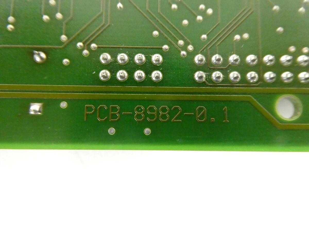 Used Ziatech ZT 8982 VGA/FPD Interface PCB Card Varian 350D Ion Implanter Working