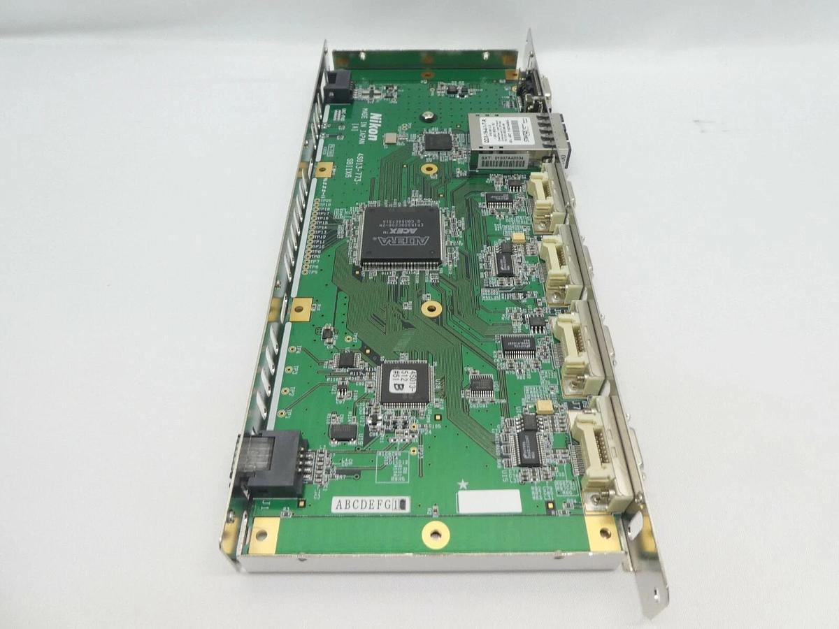 Used Nikon 4S013-773 Interconnect PCB SBIIX6 NSR FX-601F Lithography System Working