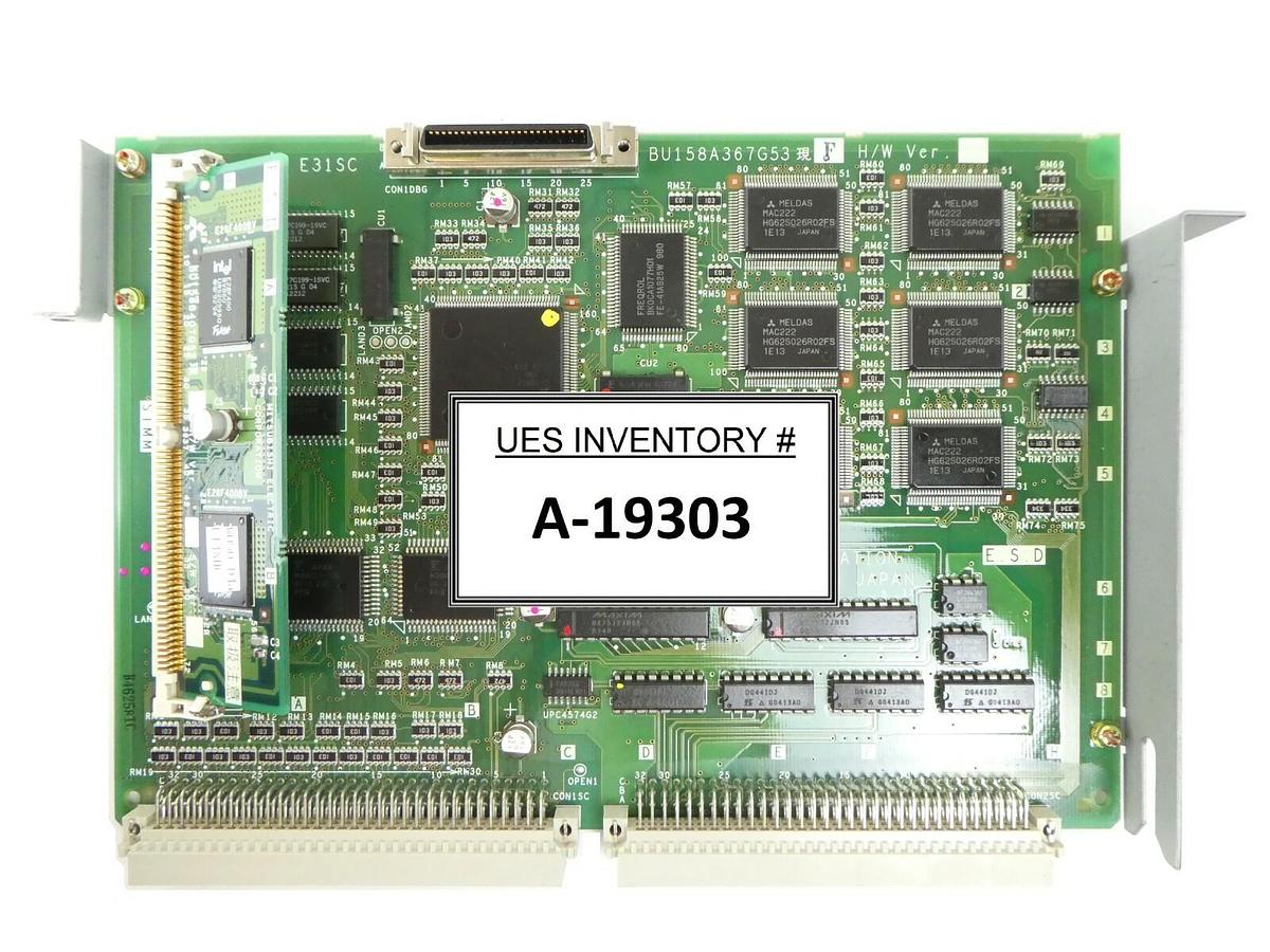 Used Mitsubishi BU158A367G53 PCB Card E31SC BU158B407G52 E31SM CR-E356-S06 Working