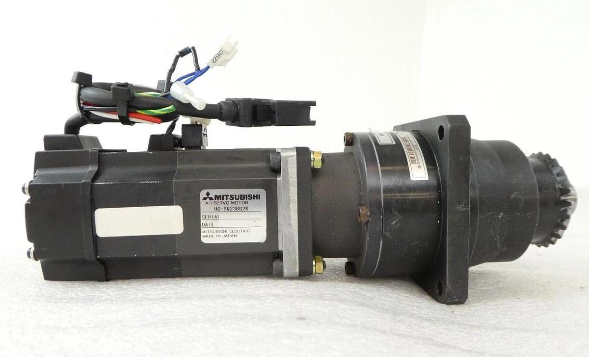 Used Mitsubishi HC-PQ23BG2K Drive Motor BK2-09B-02MEKAK1 Shinko VHT-CL1-E-1 Working