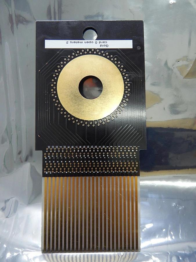 Used Alpha Probes Gold Card 0 Probe Card PCB Standard B48-XXL Open Meters 2 Used