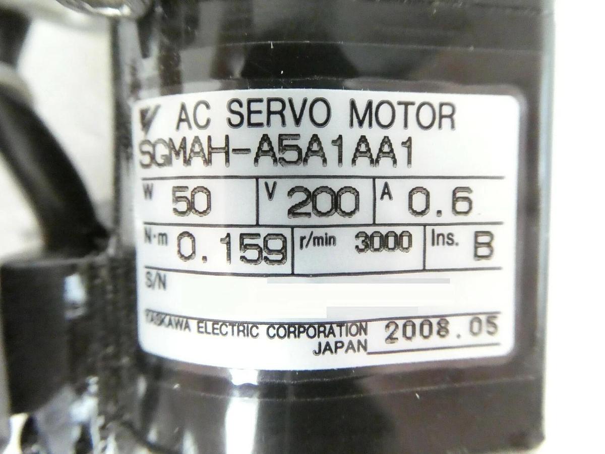 Used Yaskawa Electric SGMAH-A5A1AA1 Reseller Lot of 6 Nikon NSR FX-601F Working Spare
