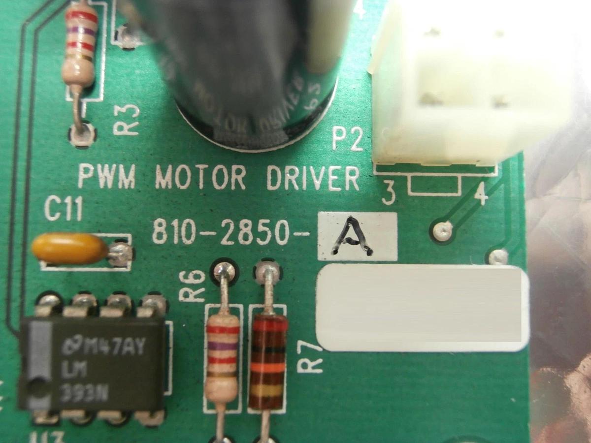 Used Asyst Technologies 810-2850-A PWM Motor Driver Board PCB Hine Design Used