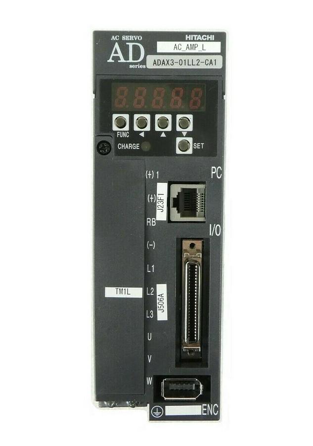 Used Hitachi ADAX3-01LL2-CA1 AC Servo Amplifier AD Nikon NSR FX-601F Working Surplus