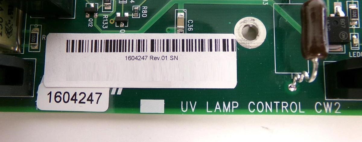 Used Nordson 1604247 UV Lamp Control CW2 PCB MPS2-610V CoolWave 2 CW2 Working Spare