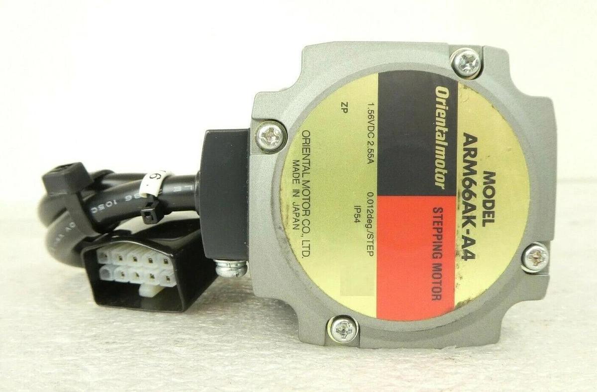 Used Oriental Motor ARM66AK-A4 Stepping Motor Rudolph F30 Working Surplus