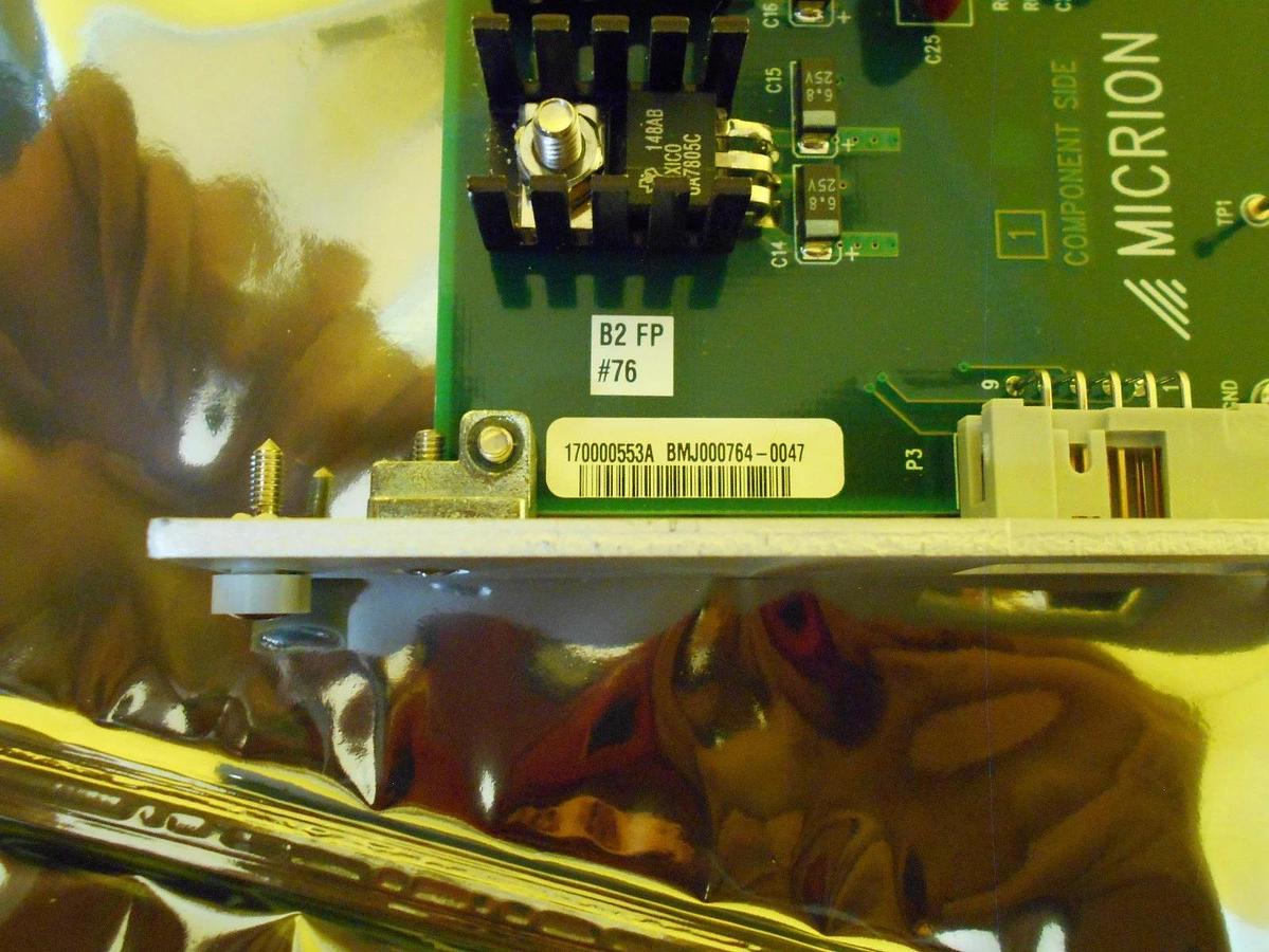 Used Micrion 150-002540 CLM Optics Gain Rotation PCB Card 170000553A EDCU FEI Used