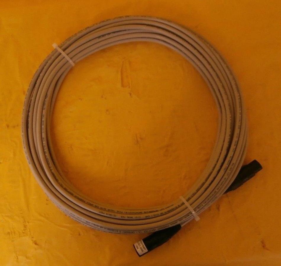 Edwards D37207596 iQDP Extension Cable 4 Pin XLR 15M Lot of 3 New Surplus