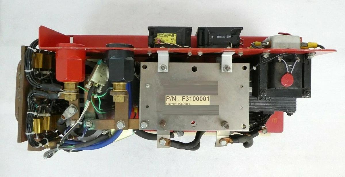 Used Varian Ion Implant F3287-001 Filament Power Supply F-3100-1 F3100001 Working
