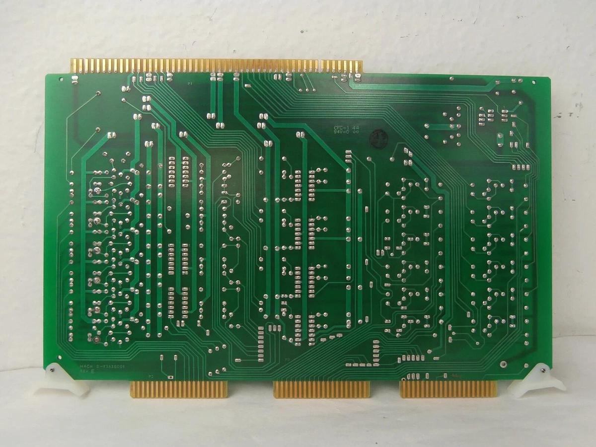 Used Varian Semiconductor VSEA D-F3637001 Analog Interface PCB Card Rev. K Working