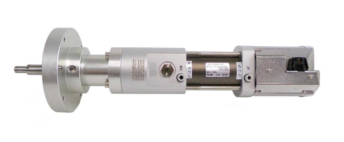 Used SMC Pneumatics MTS32-16-DCH7974H Lift Cylinder TEL CX80-050011-12 Working