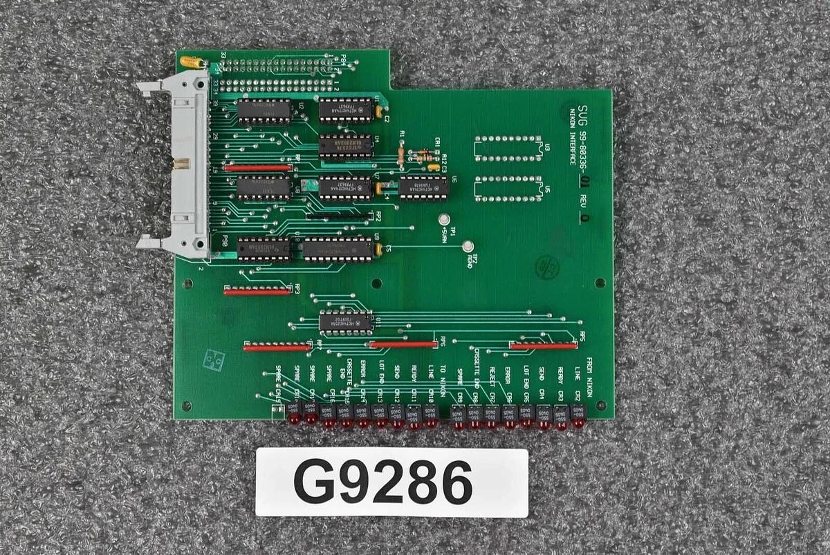 Used SVG 99-80336-01 PCB Nikon Interface