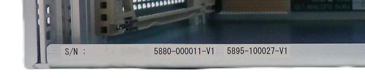 TEL Tokyo Electron 5880-000011-V1 PCB Rack Assembly 5895-100027-V1 New