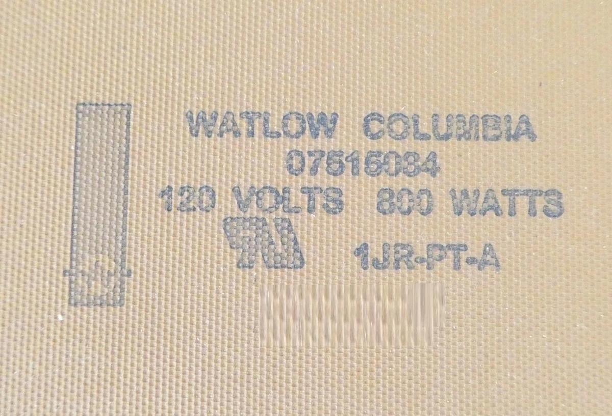 Watlow 60270-10 Heater Blanket 7.5 X 15 120 Volt 07515084 Lot of 4 New Surplus