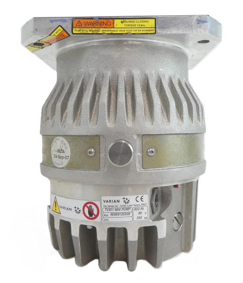 Used TV-301 Navigator Varian 9698918S006 Turbomolecular Pump Turbo Working
