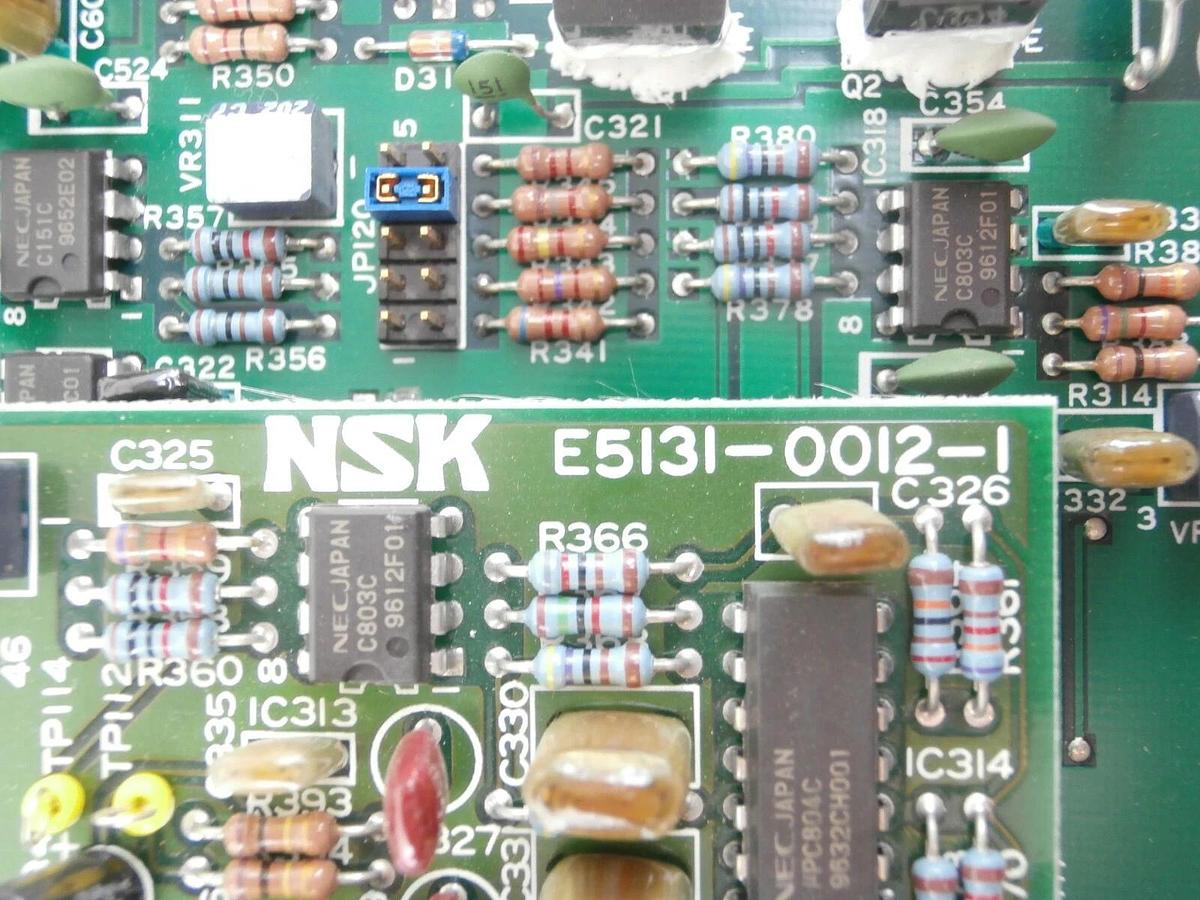 Used NSK E1021-045 Servo Amplifier PCB E5131-0031 E5131-0012-1 E5132-0007A Working