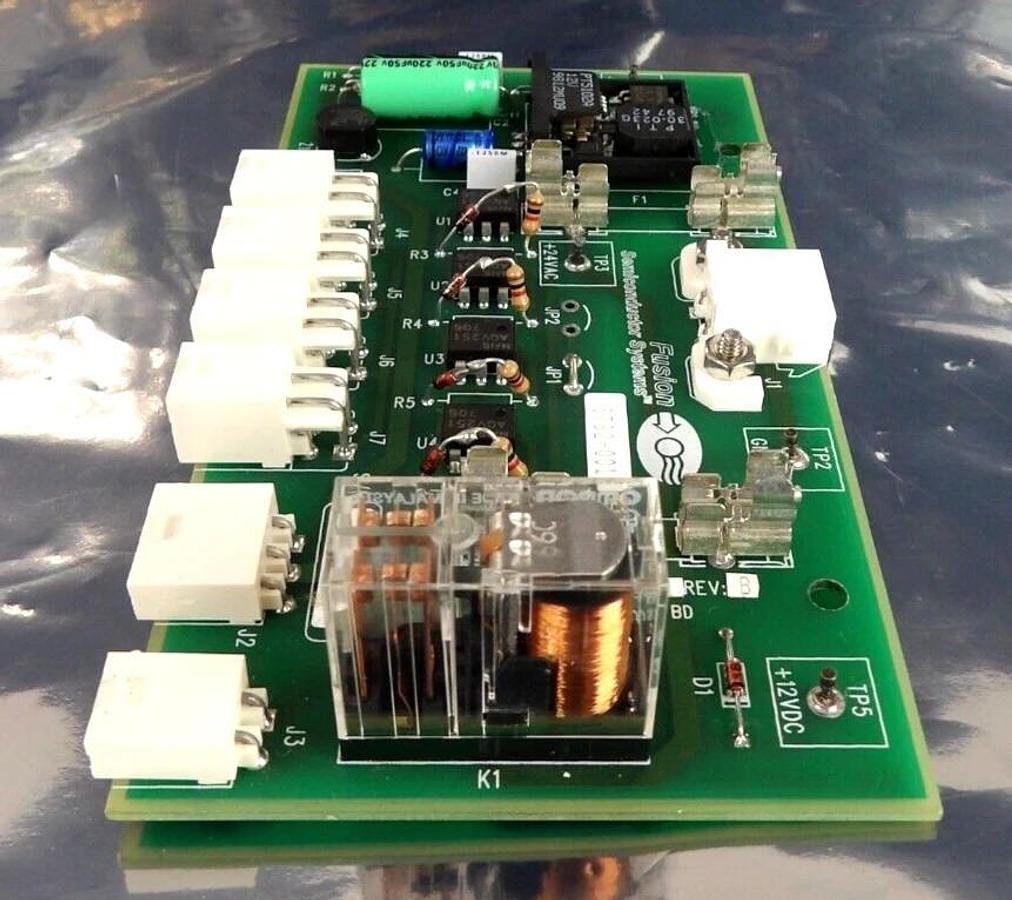 Used Fusion Semiconductor Systems 449321 Water Leak Detector PCB 5782-001 Working