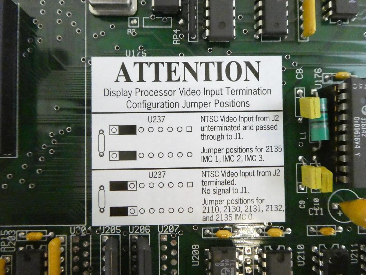 Used KLA Instruments 710-679375-00 DP Video Assembly PCB Board Working Surplus