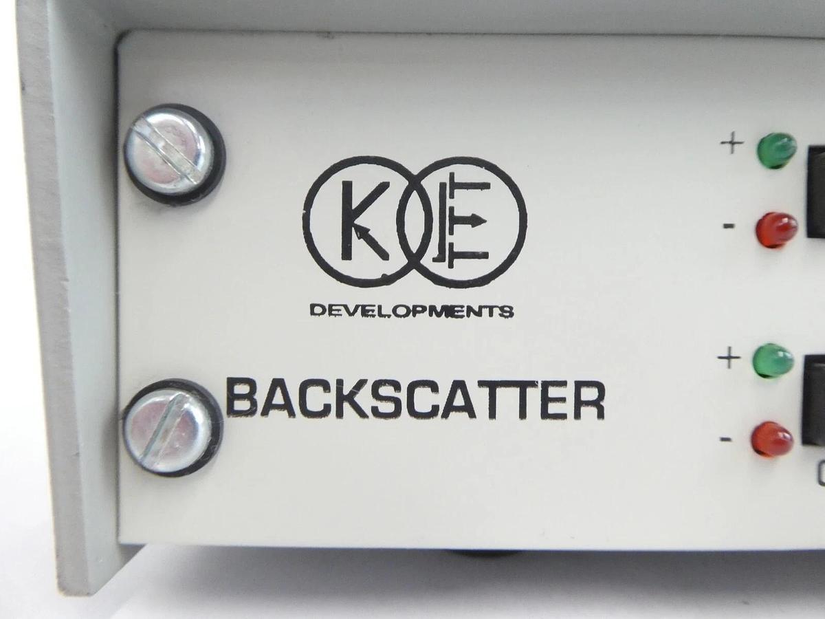 Used K.E. Developments Backscatter Preamplifier 4-Quadrant Controller Working