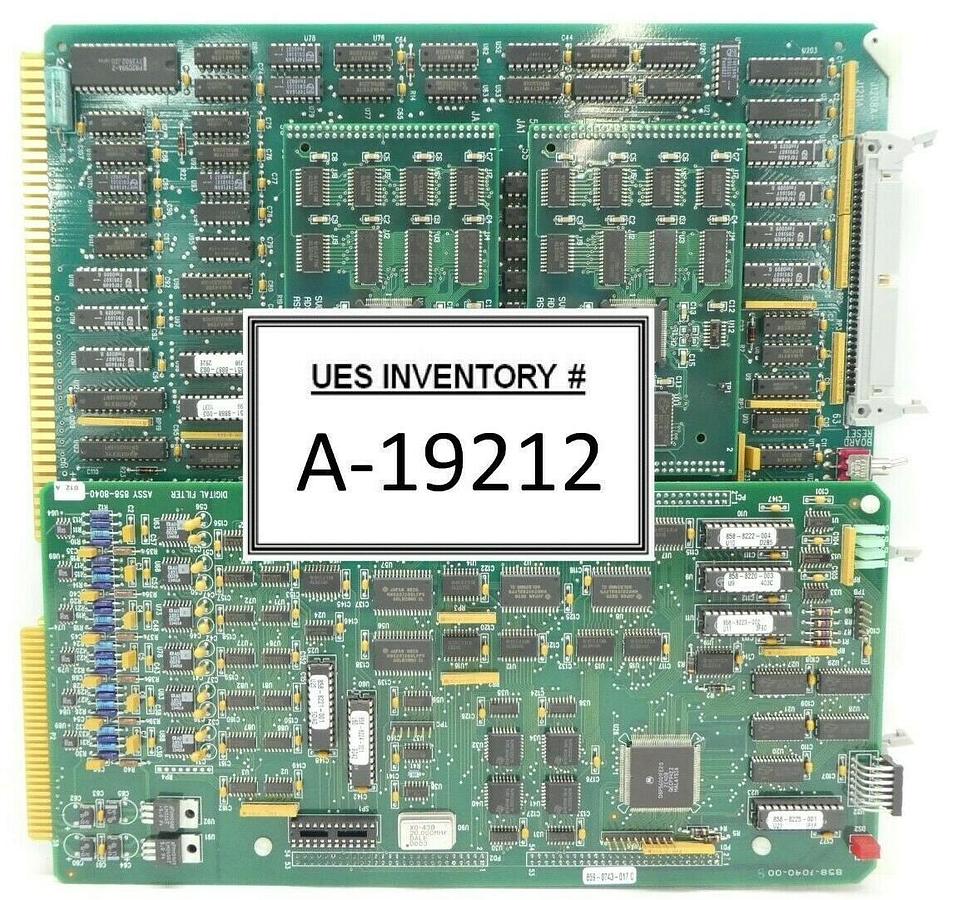 Used ASML 859-0743-017C Digital Filter PCB 858-7040-008 858-8040-012A 851-8240-007K