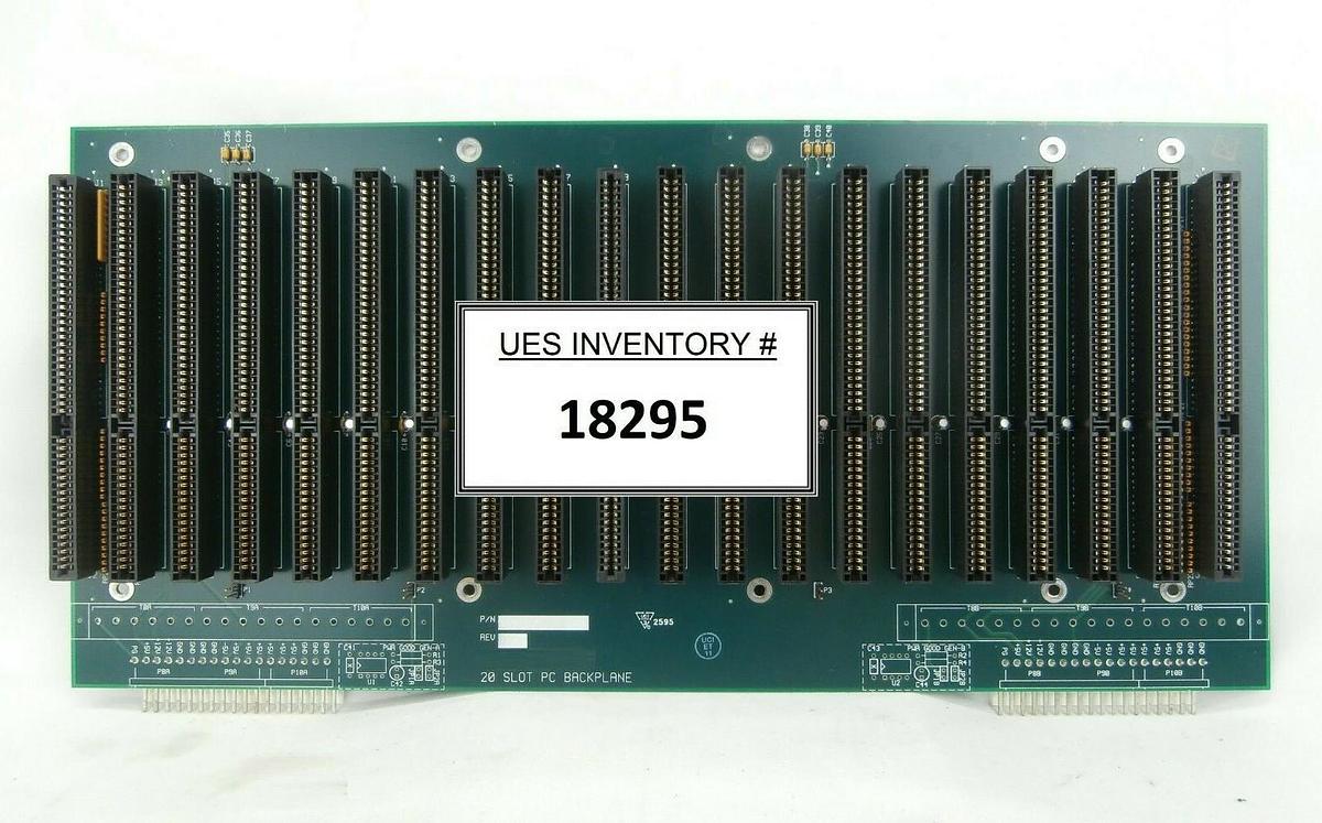Used Plasma-Therm 20 Slot PC Backplane Board PCB Clusterlock 7000 RIE Working Spare