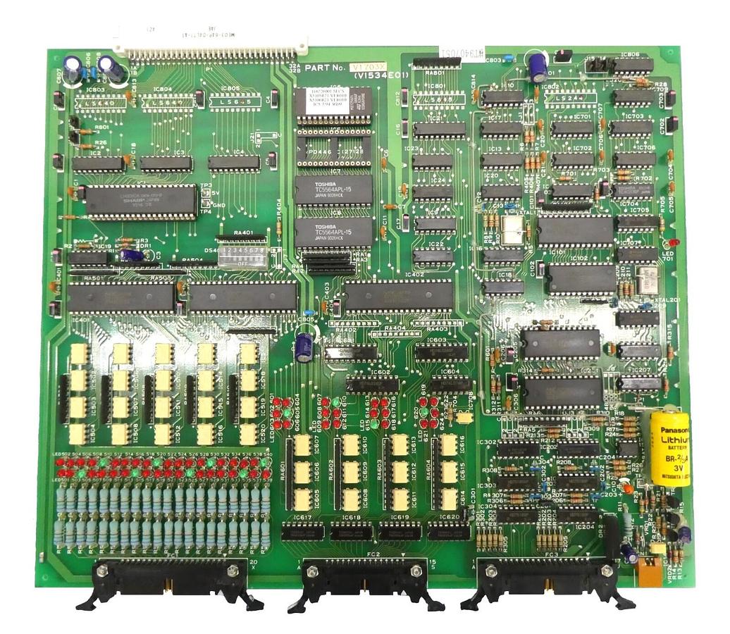 Used Osacom V1703X Elevator CPU PCB Assembly V1534E01 Working Surplus