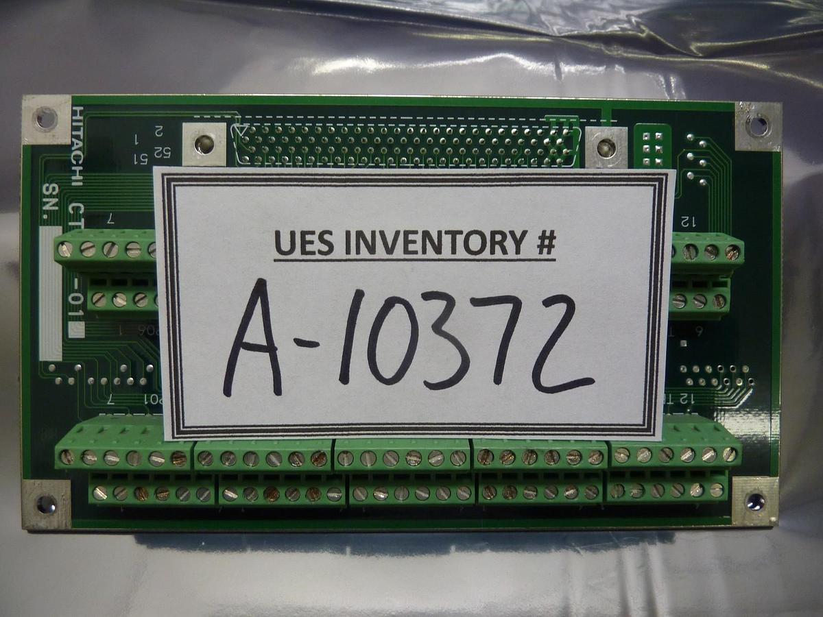 Used Hitachi CTE11-01 Interconnect Board PCB M-712E Shallow Trench Etcher System Used