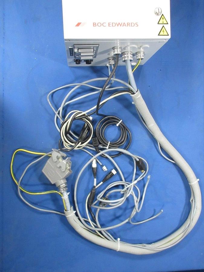 Used Edwards NGV466000 Power Distribution Box w/ Cables NGV466010-D Used Working