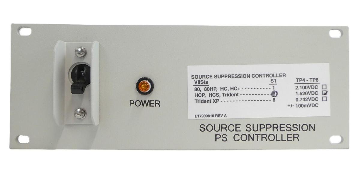 Used Varian Semiconductor E11320304 Source Suppression Controller VIISta Working