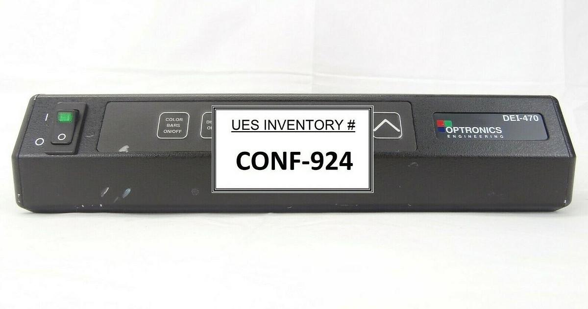Used Optronics Engineering P99018-0 Microscope Video Camera Controller DEI-470 Used