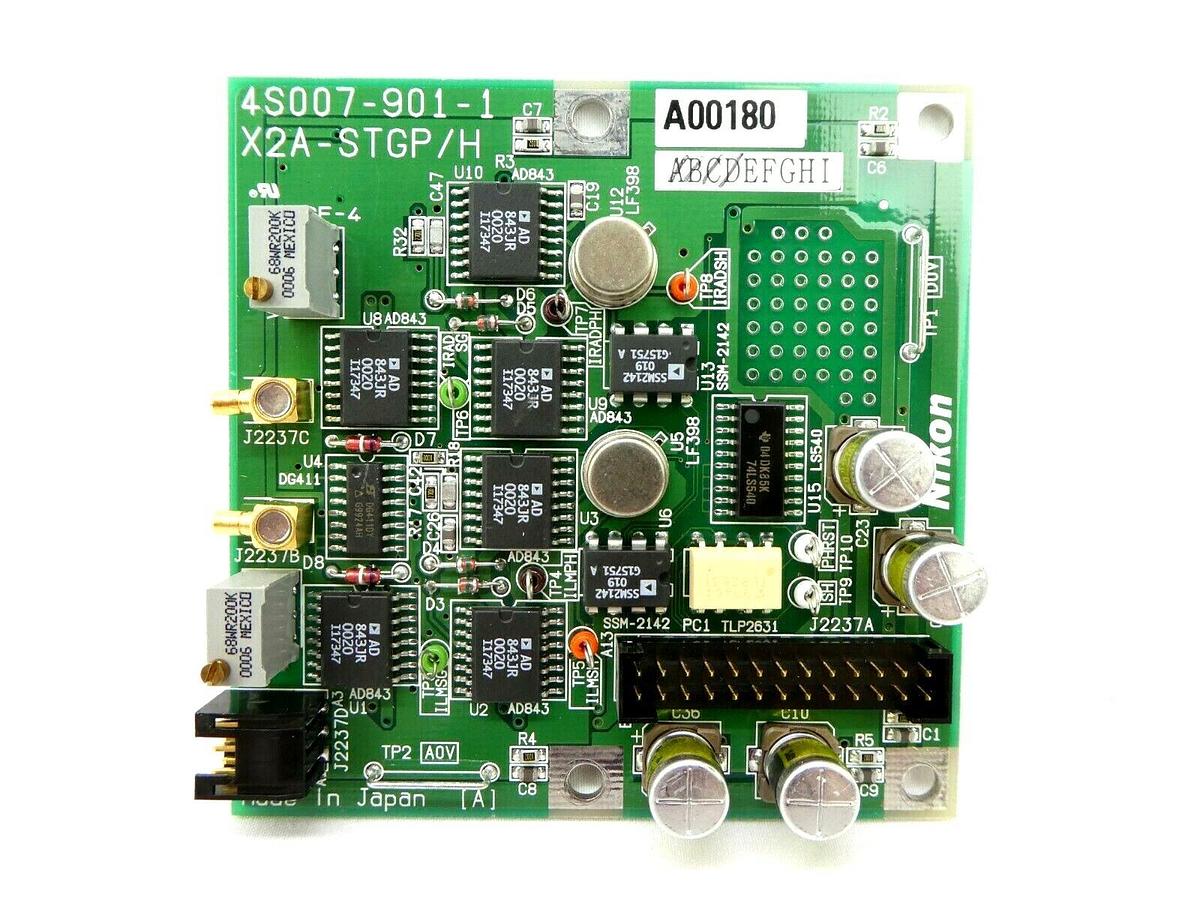 Used Nikon 4S007-901-1 Processor Board X2A-STGP/H PCB NSR Series System Working